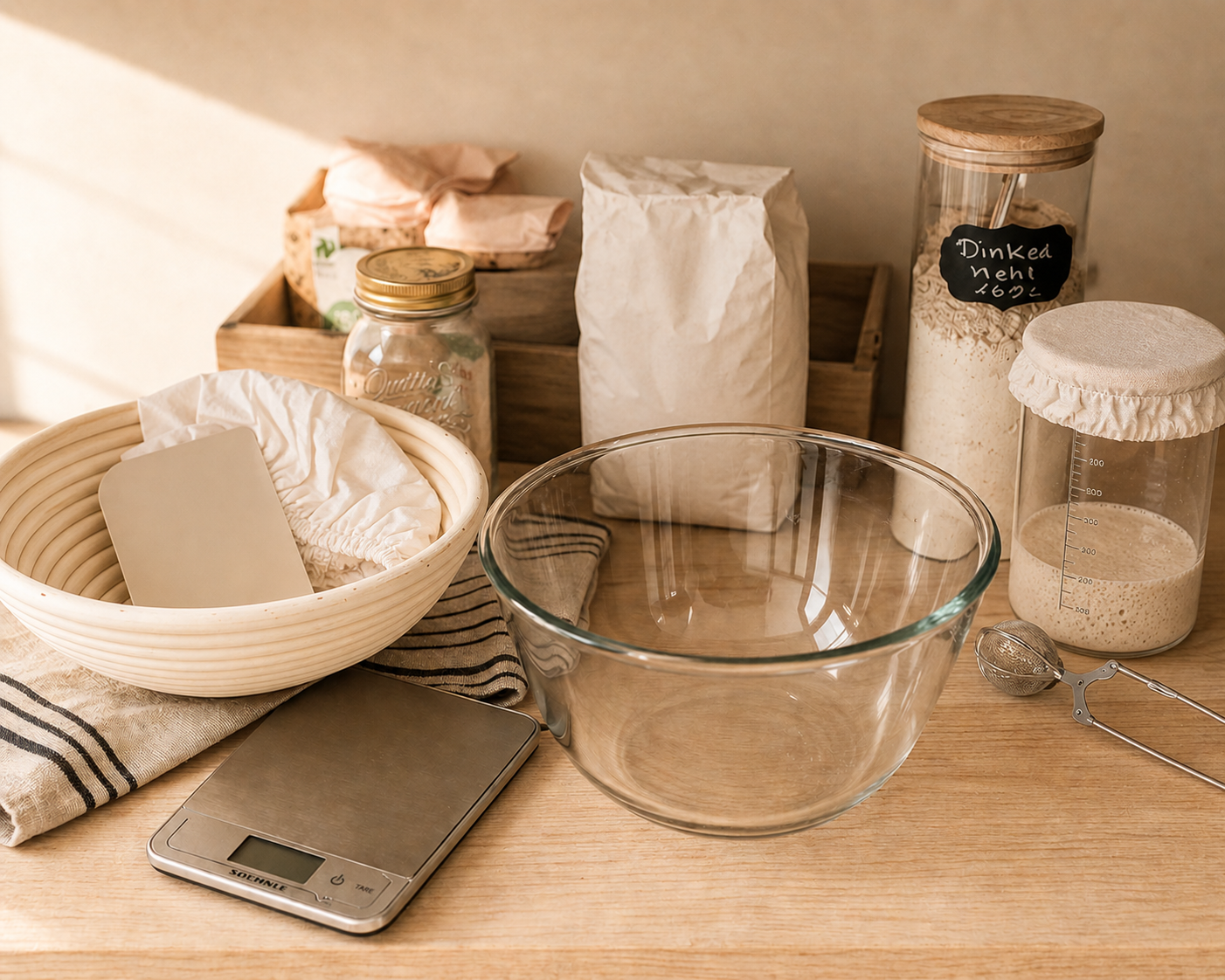 Mein Sauerteig-Setup: 5 Dinge die mein Backen wirklich verändert haben